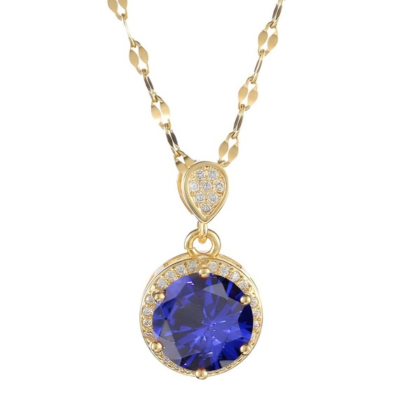 18K GOLD PLATED NECKLACE - Picture 1 of 3